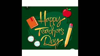Happy Teacher's day