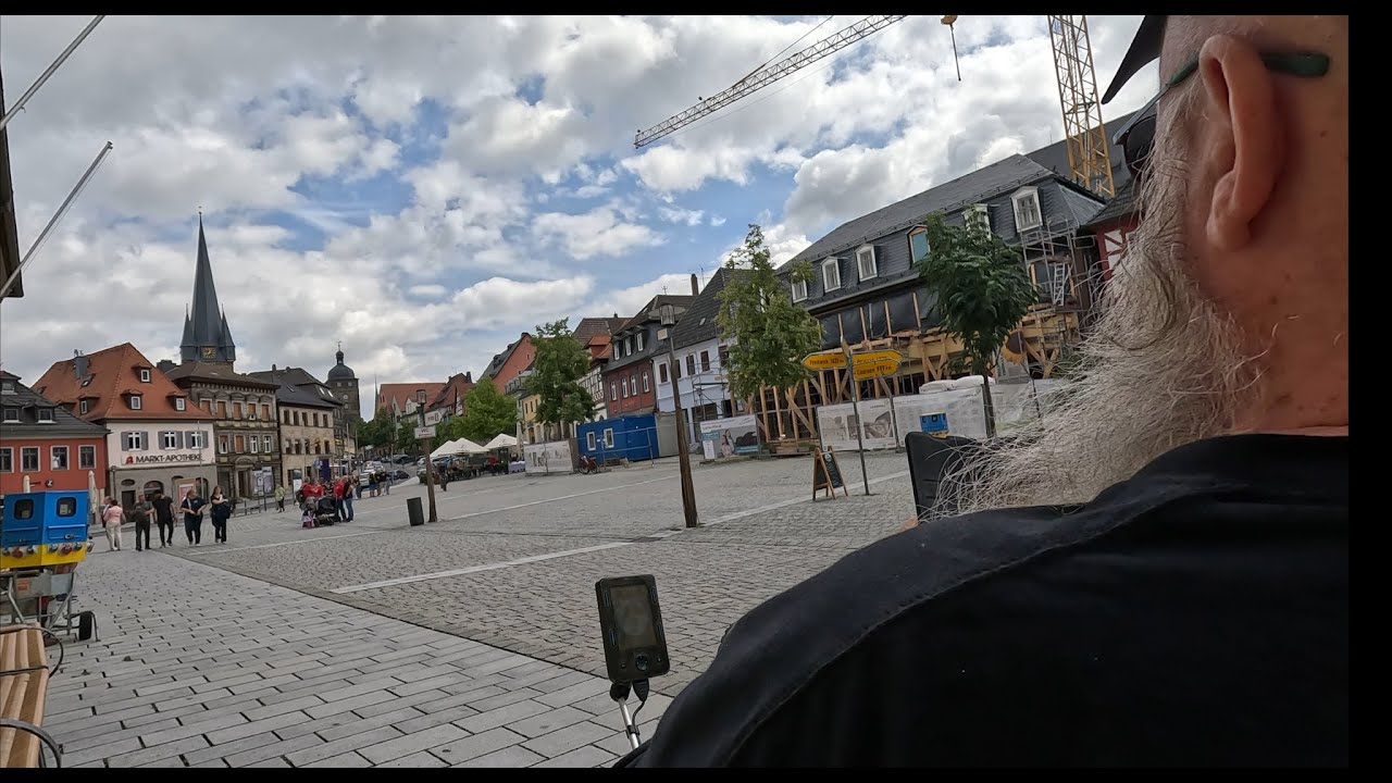 Mit dem Rolli im Zeitraffer durchs echte Leben – Lichtenfels nach Michelau