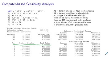 Computer-based Sensitivity Analysis