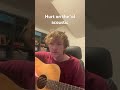 Hurt- Johnny Cash/NIN Cover