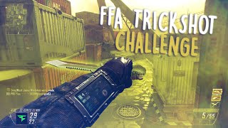 TOMAHAWK AND KNIFING ONLY FFA TRICKSHOT CHALLENGE!