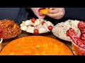 ASMR Black Bean Noodles, Paneer Butter Masala, Chicken and Fried Rice Eating, 2x Speed @SpiceASMR 
