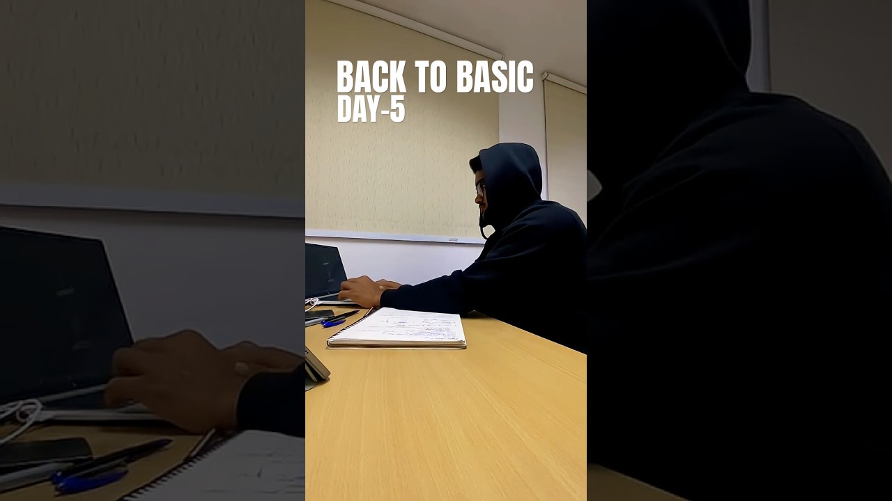Back to basic | Day 5 | NISER Bhubaneswar