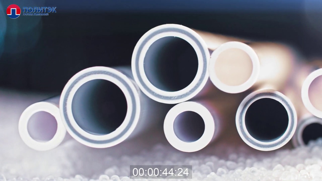 Трубы и фитинги Политэк из полипропилена PPR - YouTube
