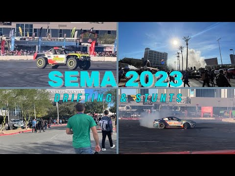 SEMA 2023 Drifting and Stunts