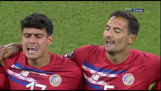 Costa Rica Vs Neva Zelandarepechaje Catar 2022 Canto Del Himno Nacional.