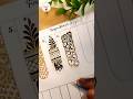 simple finger mehndi designs 🥀 #mehndi #youtubeshorts #trending