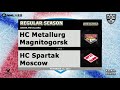 KHL - Metallurg Magnitogorsk vs Spartak Moscow - Season 2021/22 - NHL 22