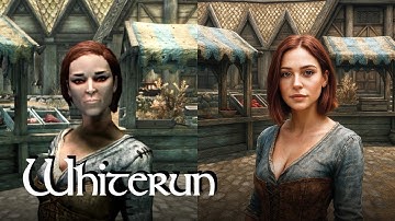 Whiterun in REAL LIFE! Skyrim REALISM Remastered by AI!