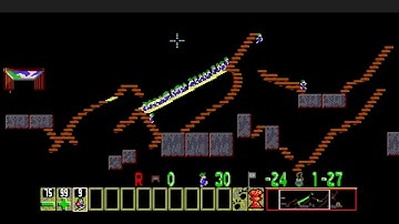 Lemmings Redux (Neolemmix) Lunatic 11 Fix the road, quick! (Silver Talisman)