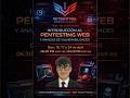 📺 Sesión 03 BreachLabs – Introducción al Pentesting Web: Análisis de Vulnerabilidades | Web Security