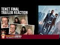 TENET (Final Trailer) - THE POPCORN JUNKIES MOVIE REACTION