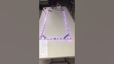 Pinball Under Cabinet Light System Using Arduino