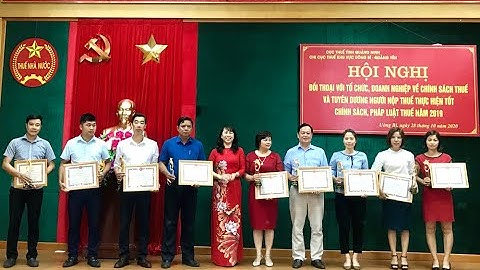 Chi cục thuế khu vực Uông Bí - Quảng Yên: Đối thoại với tổ chức, doanh nghiệp về chính sách thuế