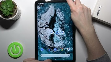 How to Turn Off Always On Display on NOKIA T20 -  Use Muviz Edge App