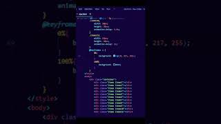 How to Draw the Star Shape with Animation | Using  HTML CSS |#techcoders #shorts #shortvideo