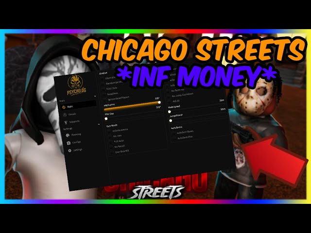 *OP*⚡️CHICAGO STREETS SCRIPT/HACK (INF MONEY!)⚡️| (Roblox)