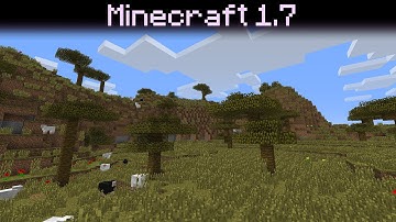 Minecraft 1.7 update - New Biomes, Flowers, Fishing Improvements and More!