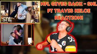 NFL Gives Back - SNL  ft. Travis Kelce Reaction!