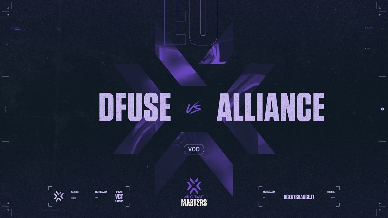 [ITA] DFUSE vs. Alliance - Mappa 2– Opening Match Gruppo B - VALORANT Masters EU 2021