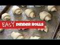 Easy Homemade Dinner Rolls!