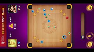 KING vs Star carrom board game play  match  | carrom pool gameplay screenshot 3