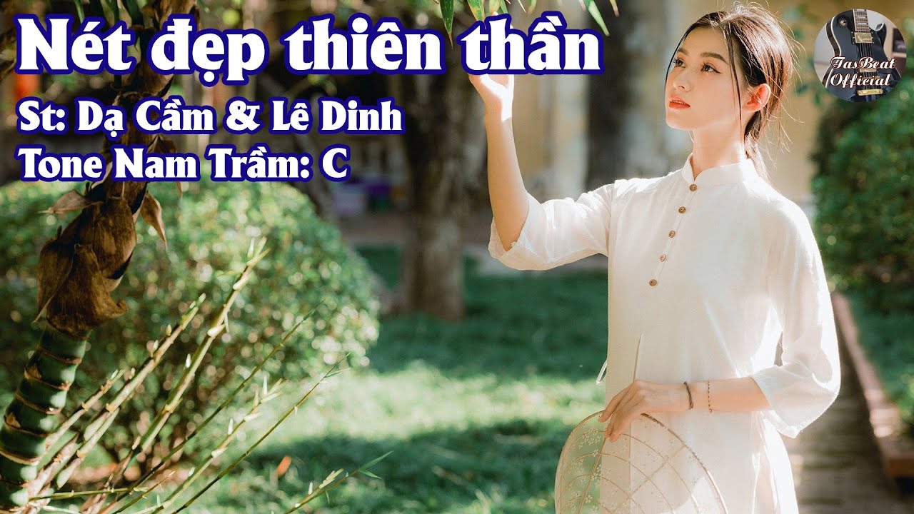 Karaoke Nét Đẹp Thiên Thần Tone Nam Trầm | TAS BEAT