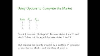 Arrow Debreu and Option Pricing Part 2