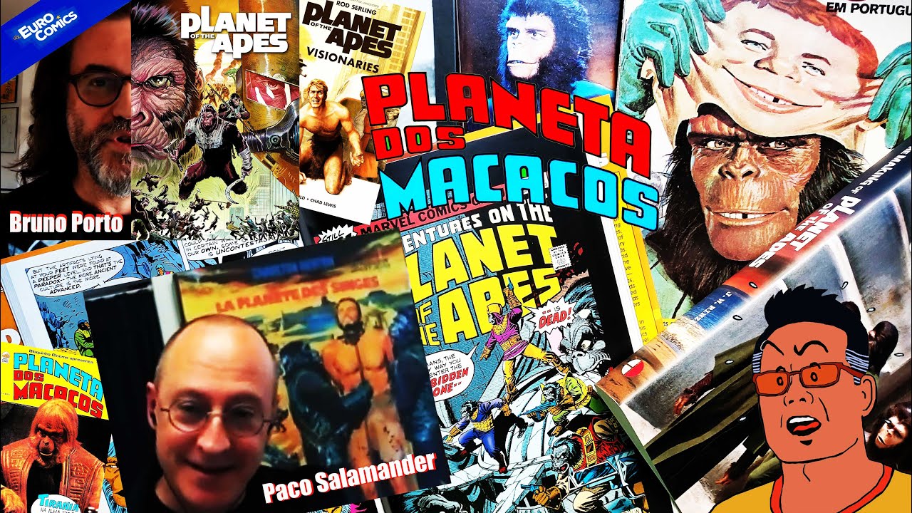 Planeta dos Macacos, com PH, Paco Salamander e Bruno Porto