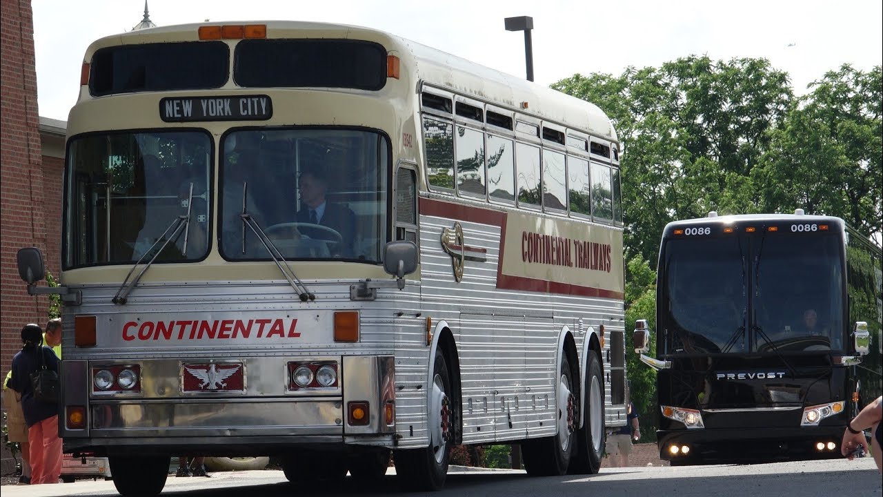 Continental Trailways Bus History