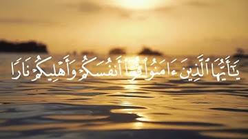 تلاوة هادئة ومريحة🌿 لسورة التحريم كاملة 🌿بصوت القارئ الشيخ ياسر الدوسري 🌿قرآن كريم 🌿