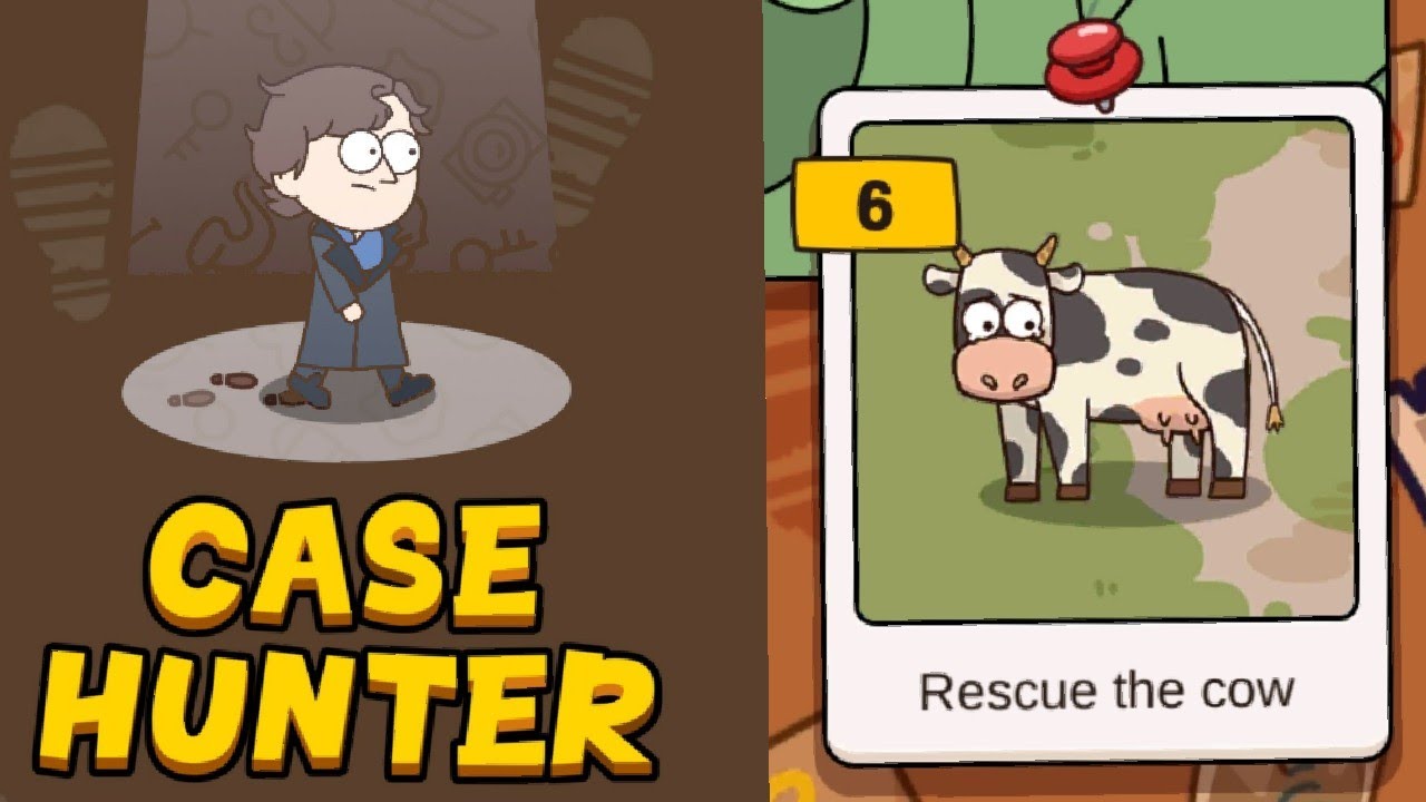 Case Hunter | Case | Rescue the Cow | Level 6 Solved