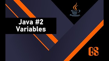 Java Tutorial #2   Variables