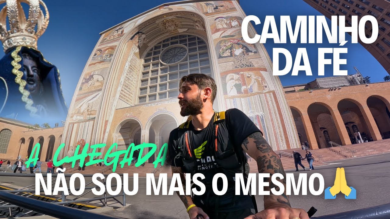 CAMINHO DA FÉ || dia 6 - CHEGUEI EM APARECIDA! o reencontro com minha fé 🙏