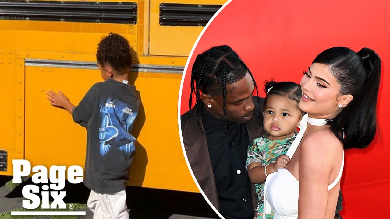 Stormi school bus sparks hilarious reactions | Page Six Celebrity News