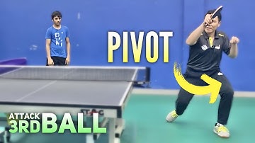 Improved 3rd Ball Attack Serve - do Forehand Pivot