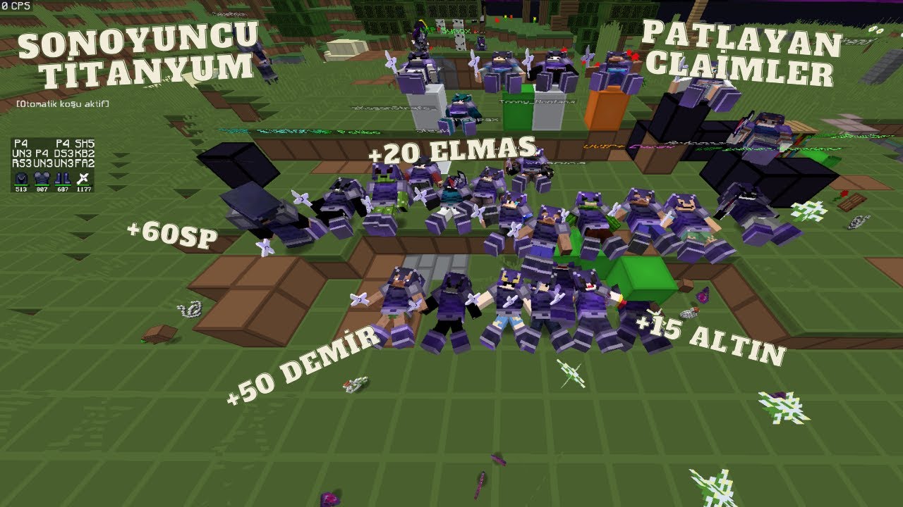 SonOyuncu Titanyum Patlayan Claimler