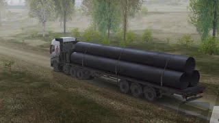 Munich To Tubingen Transporting Metal Pipes | Truckers Of Europe 3 - iOS Gameplay Part 113