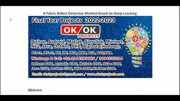 A Fabric Defect Detection Method Based on Deep Learning