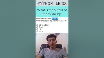 Fast Python MCQ Solution | Quick Python Learning #infytqmcq #infytq #shorts #python  #infytqpython