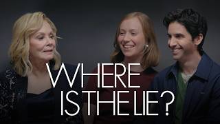 Jean Smart, Hannah Einbinder &amp; Paul W. Downs Take Turns in the Hot Seat | Where Is the Lie? | ELLE