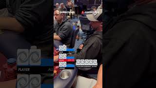 😵‍💫 3-WAY ALL IN near the bubble of the @PokerStars sponsored $550 event at Philly Live! Casino