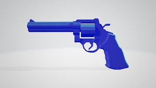 [Google Blocks] How I Make My 3D Gun Models In VR