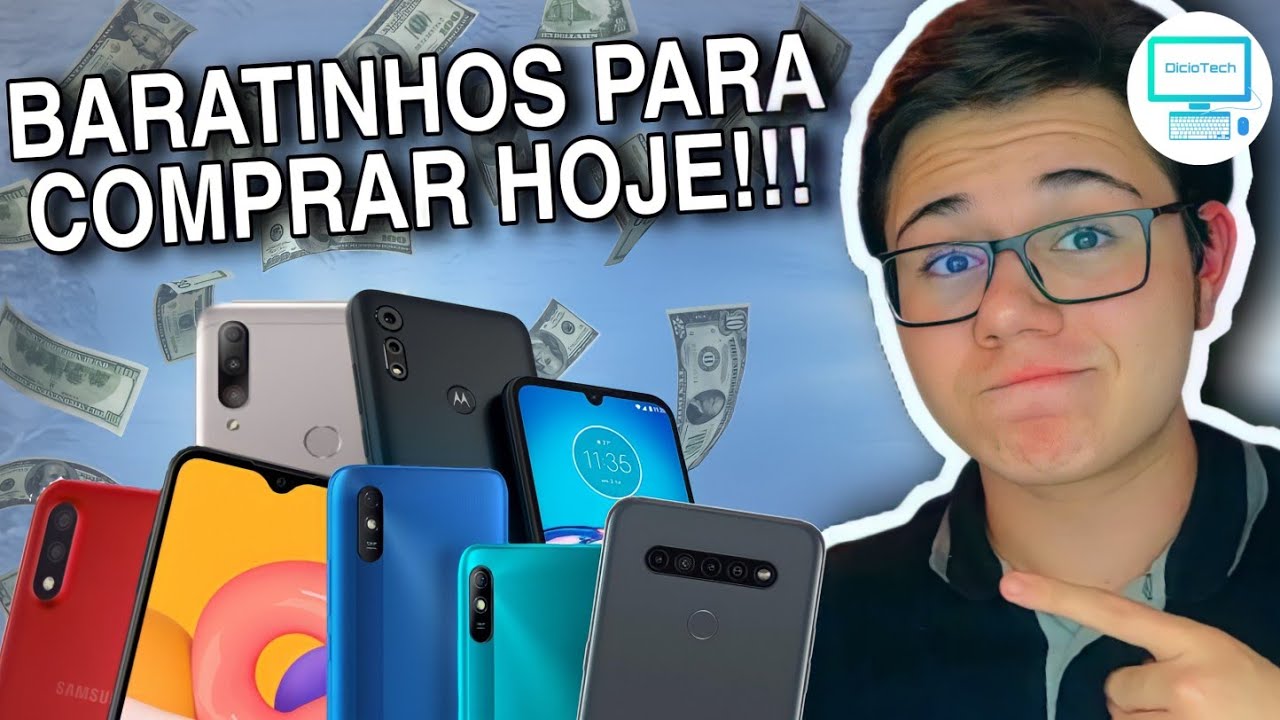 TOP 5 CELULARES POR R$800 | Bons e BARATOS!!! - ListaTech #11