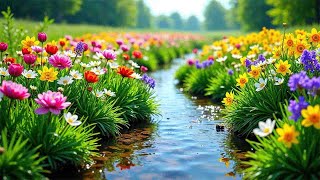 Sunny Blossom 🌸 Oceanic Harmony 🌊 Relaxing Music to Drift Into Summer Tranquility