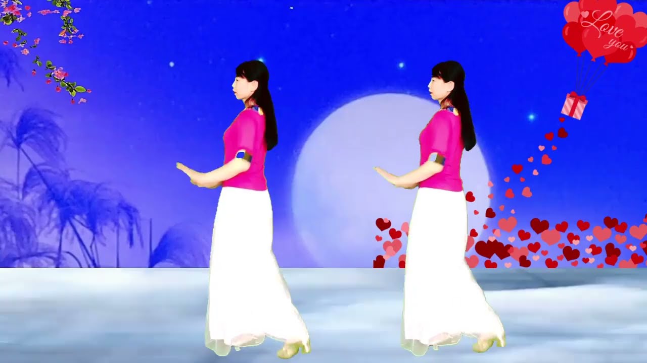 情人节跳《情歌广场舞》祝人人都拥有不离不弃相伴一生的知心爱人