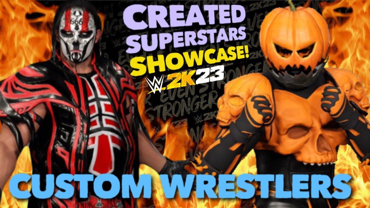CUSTOM WRESTLERS | WWE 2K23 Created Superstars Showcase Ep.1