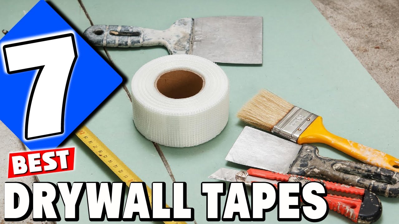 Mastering Drywall: 7 Must-Have Tapes for Picture-Perfect Results! - YouTube