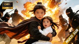 小男孩救下乞丐少女，18年后她修炼成绝世杀神，为报恩手刃强敌！#哈尼克孜 #中国电视剧 #黄俊捷