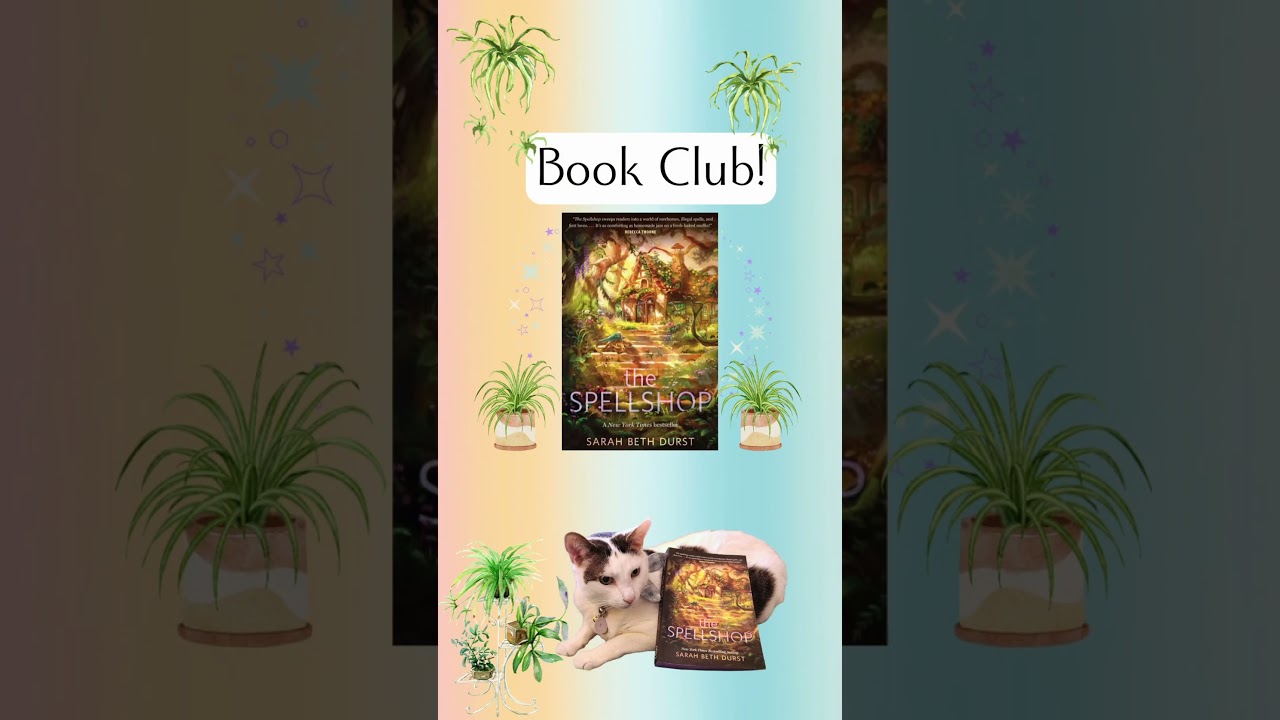Episode 35 is all about The Spellshop by @sarahbethdurst 🌱🪴#bookstagram #podcast #bookclub